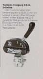 Sachs Torpedo 3-speed handlebar gear lever shifter for Sachs Torpedo 3-speed geared hub (Torpedo 3-Gang Click-Schalter)