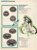 Shimano 5-speed Freewheel with 14-28 teeth and english thread from 1974
