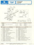 NOS Shimano Tourney #BB-100 center-pull caliper rear brake from 1970s - 80s