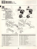 NOS Shimano Z-Series #RD505 Short Cage Rear Derailleur from 1983