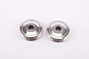 Shimano 105 golden Arrow chromed metal crank Dust Cap 1980s