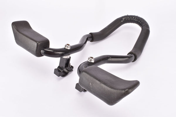 Black Aluminum Triathlon / Tima Trial Cockpit, Handlebar adapter from the 1990s