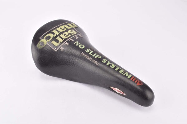 Black Selle San Marco Rolls Racing Pro No Slip System Saddle 1997