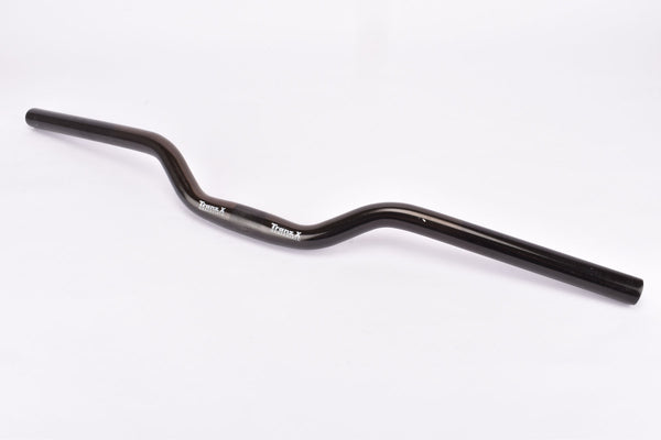 Black Tranz X Components Riser MTB Handlebar in 630mm and 25.4 from the 1990s - 2000s