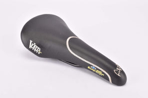 Black Vuelta Selle Bassano Anti Compression Saddle from the 1990s - 2000s