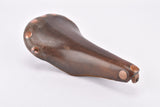 Brown Brooks Professional Team Special Leather Saddle, Lüders Berlin Modified edition, with large polished rivets from 1966