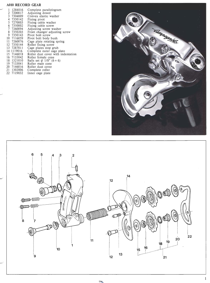 Campagnolo C-Record Bremsen NOS - Rennräder