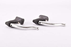 Campagnolo Athena #BL-02AT CG Brake Lever Set from the 1990s with black hoods