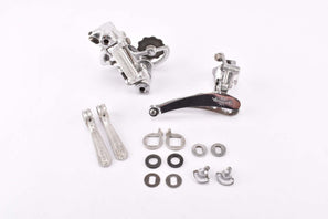Campagnolo Nuovo Record gear shifting group set (lever, rear and front derailleur) 1976