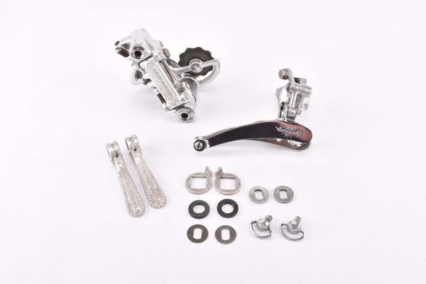 Campagnolo Nuovo Record gear shifting group set (lever, rear and front derailleur) 1976