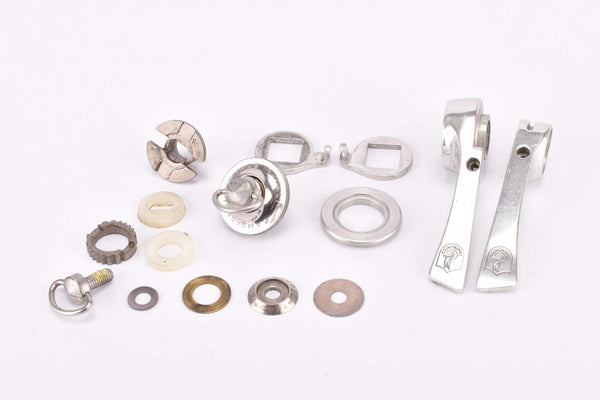 Campagnolo Record / C-Record Syncro II 8 speed braze-on Gear Lever Shifter Set from the 1990s