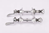 Campagnolo Record Strada #1034 Low Flange Hub set with 36 holes and english thread from the 1960s - 80s