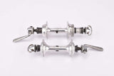 Campagnolo Record Strada #1034 Low Flange Hub set with 36 holes and english thread from the 1960s - 80s