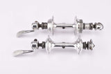 Campagnolo Record Strada #1034 Low Flange Hub set with 36 holes and italian thread from the 1960s - 80s