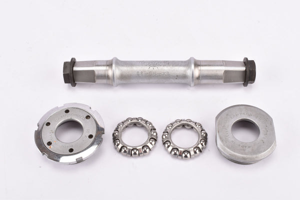 Campagnolo Record Strada triple #1046 Bottom Bracket in 117 mm with french thread from the  early 1960s ~ 1970s