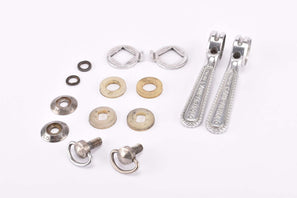 Campagnolo Record / Super Record #1014 (#1013/5 & #1013/6) braze-on Gear Lever Shifter Set from the 1980s