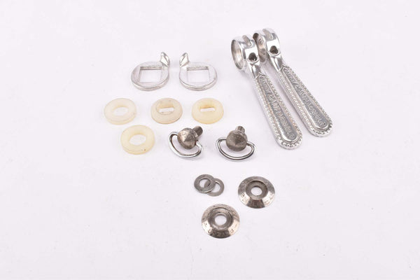 Campagnolo Record / Super Record #1014 (#1013/5 & #1013/6) braze-on Gear Lever Shifter Set from the 1980s