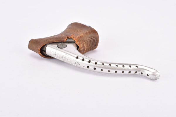 Campagnolo Super Record #4062 single brake lever with brown world logo hoods from the 1970s - 1980s
