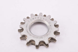 Campagnolo Super Record #L-12 and #M-13 Aluminium/Steel 7-speed threaded Freewheel Cogs with 12/13 teeth from the 1980s