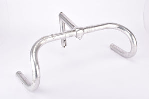 Extreme Rare! Very First Version Cinelli Cockpit / Handlebar set with Cinelli 1A non anodized Stem in 130mm  and Mod. 64 Giro D'Italia non anodized Handlebar in 43cm (c-c) from 1965