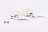First Generation Campagnolo C-Record / Cobalto #0118065 brake lever set from the 1980s with white hoods
