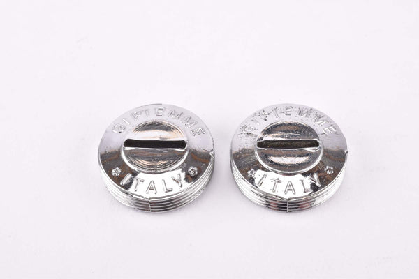 Gipiemme Silver chromed plastic crank Dust Cap