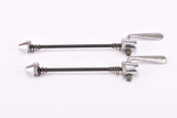 Gnutti quick release set, front and rear Skewer from the 1950s - 1960s