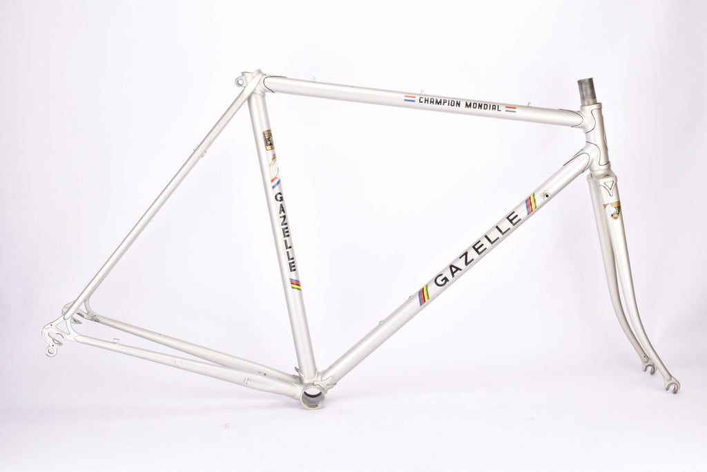 Bike Frameset 53 Cm Frame Bike Grey Gazelle Champion Mondial