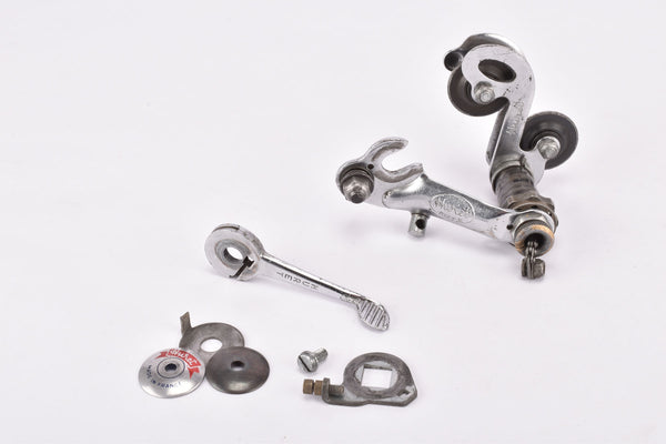 Huret Competition / Tour de France  Chain-Pull Rear Derailleur with braze-on single gear shifter from the 1950s