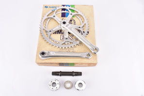 Mint Shimano 600 EX Arabesque #FC-6200 french Crankset in 54/42 and 170mm with #BB-6200 french Bottom Bracket from 1980