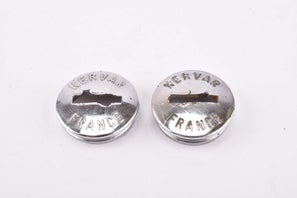 Nervar silver chromed plastic crank Dust Cap