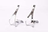 NOS Christophe Brevete Cyclocross steel double toe clip set in size M from the 80s