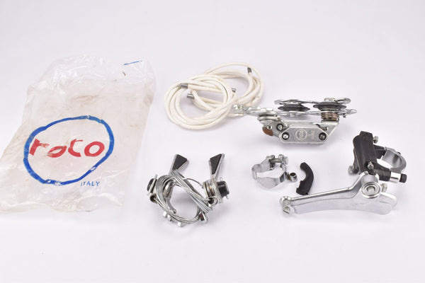 NOS Roto Rear / Front Derailleur and friction Lever, Gear Shifting Set from the 1970s