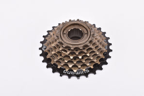 NEW Shimano Tourney #MF-TZ500 7-speed freewheel with 14-28 teeth and english thread