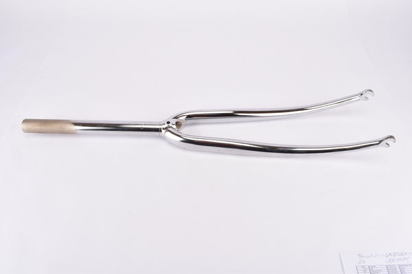 NOS 28" Chrome replacement 1" Steel Fork for vintage bicycles / roadbikes