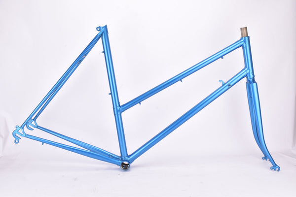 NOS Albuch Kotter Racing Team Model München Damenrennrad in Blau-Metallic Ladys road bike frame in 55 cm metallic blue