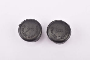 NOS black 3ttt Marchio Depositato handlebar end plugs