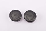NOS black 3ttt Marchio Depositato handlebar end plugs