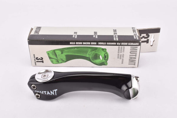 NOS black 3TTT Mutant 1" and 1 1/8" ahead stem in size 140mm with 25.8 mm bar clamp size from the 1990s