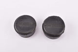 NOS black Benotto handlebar end plugs