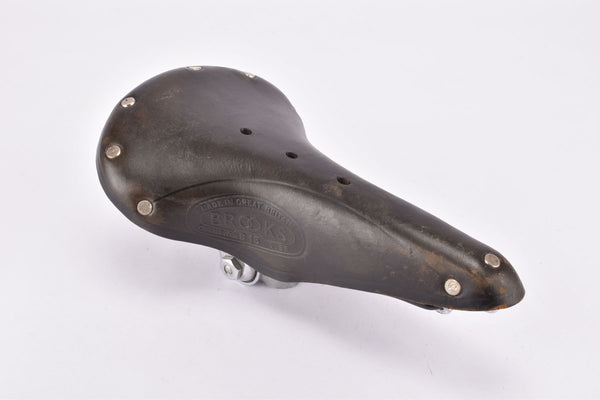 NOS black Brooks B15 Champion S.SR Leather Saddle from 1966 - second quality