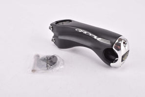 NOS black Cinelli Groove 1" and 1 1/8" ahead stem in size 100mm with 26.0mm bar clamp size