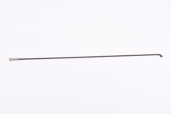 NOS black Mavic Crossroc Disc #M40617 Round J-Bend Spokes in 260mm from the 1990s (1 pcs / 12 pcs)