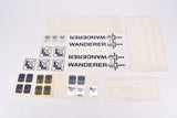 NOS Buch of Wanderer Werke Chemnitz Rahmen und Gabel Aufkleber Steel frame and Fork Decals (28 pcs)