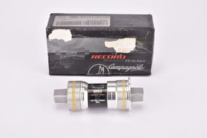 NOS/NIB Campagnolo Record Carbon 10s sealed carbon cartridge Bottom Bracket in 102mm with english thread (BSA) from the 2000s