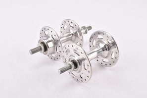 NOS Exceltoo (Super Competiton ?!) aluminum high flange hubset with english thread, 36 holes and solid axle from the 1960s - 1970s