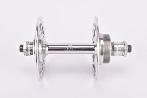 NOS Fratelli Brivio FB 3-Piece aluminum High Flange front Hub with 36 holes and italian thread from the 1950s