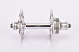 NOS Fratelli Brivio FB 3-Piece aluminum High Flange front Hub with 36 holes and italian thread from the 1950s