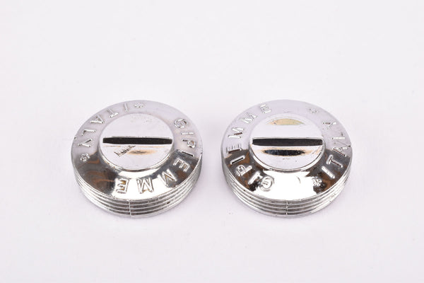 NOS Gipiemme Silver Chrome Crank Dust Caps