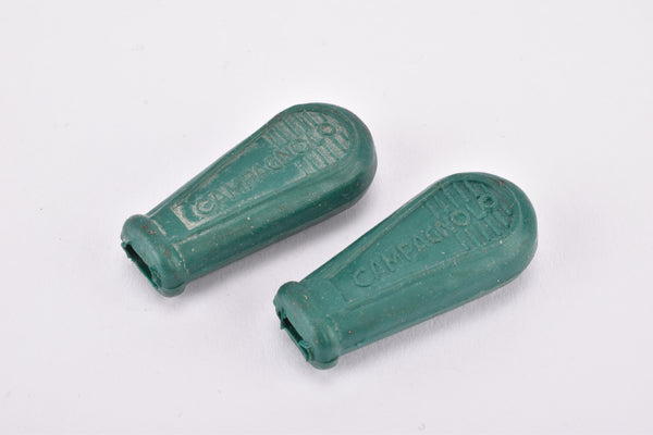 NOS Green Campagnolo Patented Rubber #173 Gear Lever Shifter and Quick Release cover sleeves from the 1960s - 1980s
